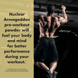 Anabolic Warfare etiqueta con lista de ingredientes para revisión rápida