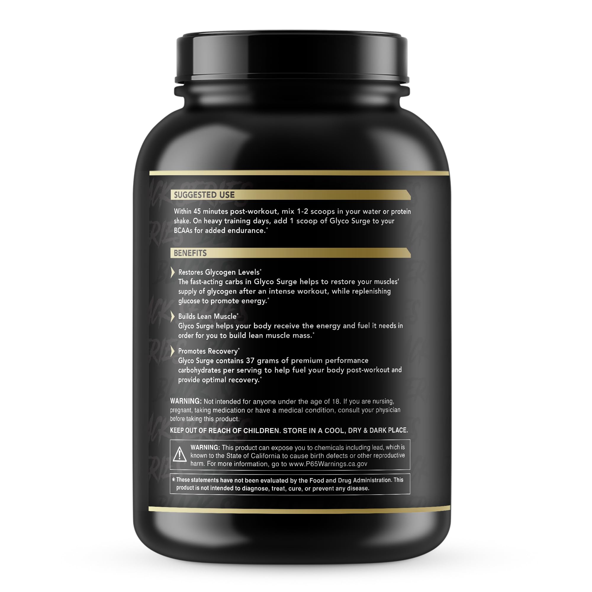 Anabolic Warfare textura del polvo en primer plano, mezcla fácil y disolución