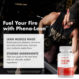 Anabolic Warfare Phena-Lean en entorno de estilo de vida saludable y enfoque