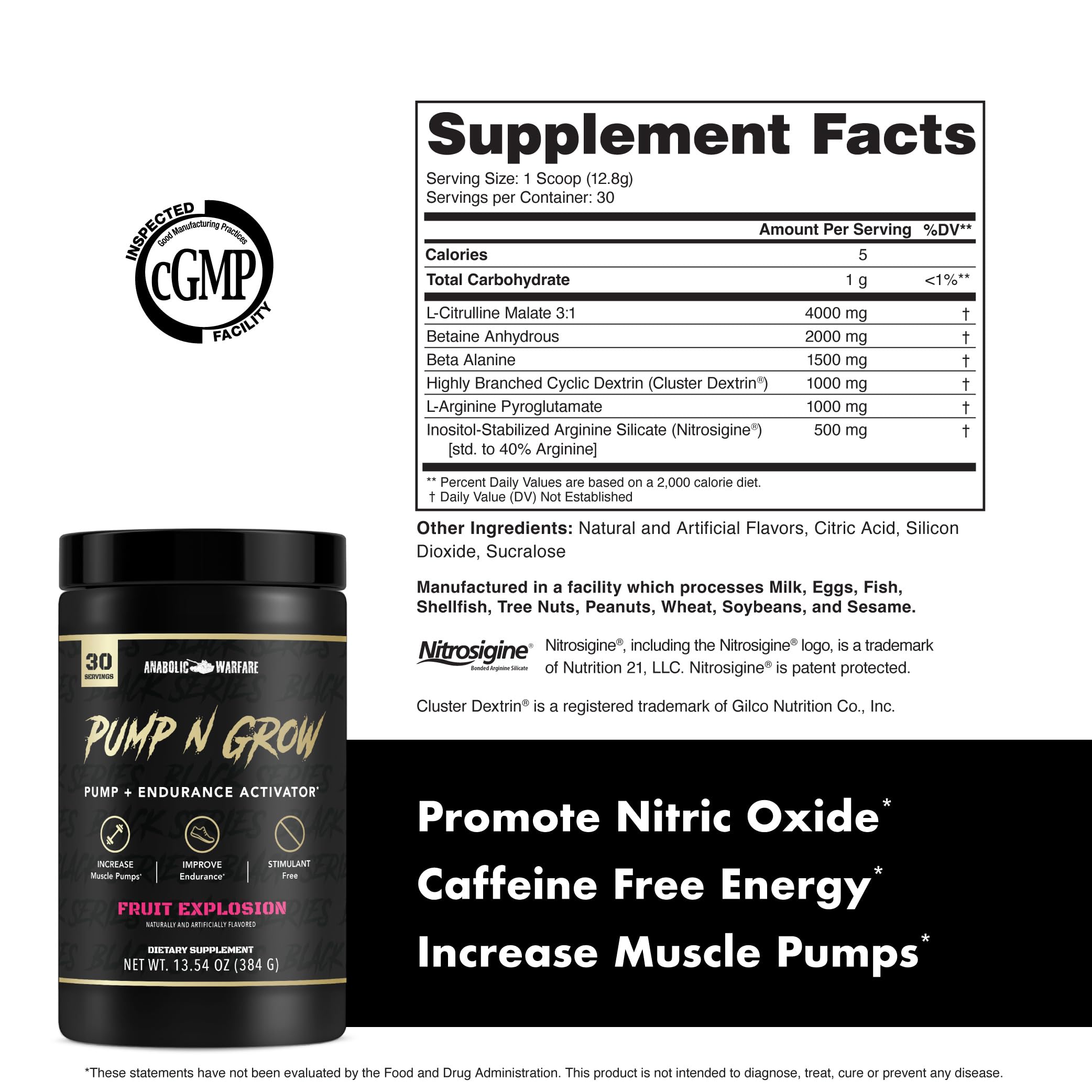 Anabolic Warfare polvo en primer plano, textura fina para mezcla rápida y uniforme