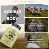 Ancestral Supplements cápsula en mano para comparar tamaño y facilidad de ingesta