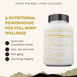 Ancestral Supplements cápsulas detalle abierto, fácil consumo y dosificación clara