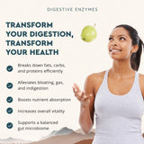 Ancestral Supplements cápsula junto a mano para comparar tamaño y facilidad de uso