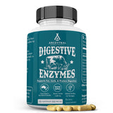 Ancestral Supplements envase frontal mostrando producto y beneficio de soporte digestivo