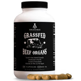 Ancestral Supplements frasco frontal mostrando la etiqueta y beneficio transparente