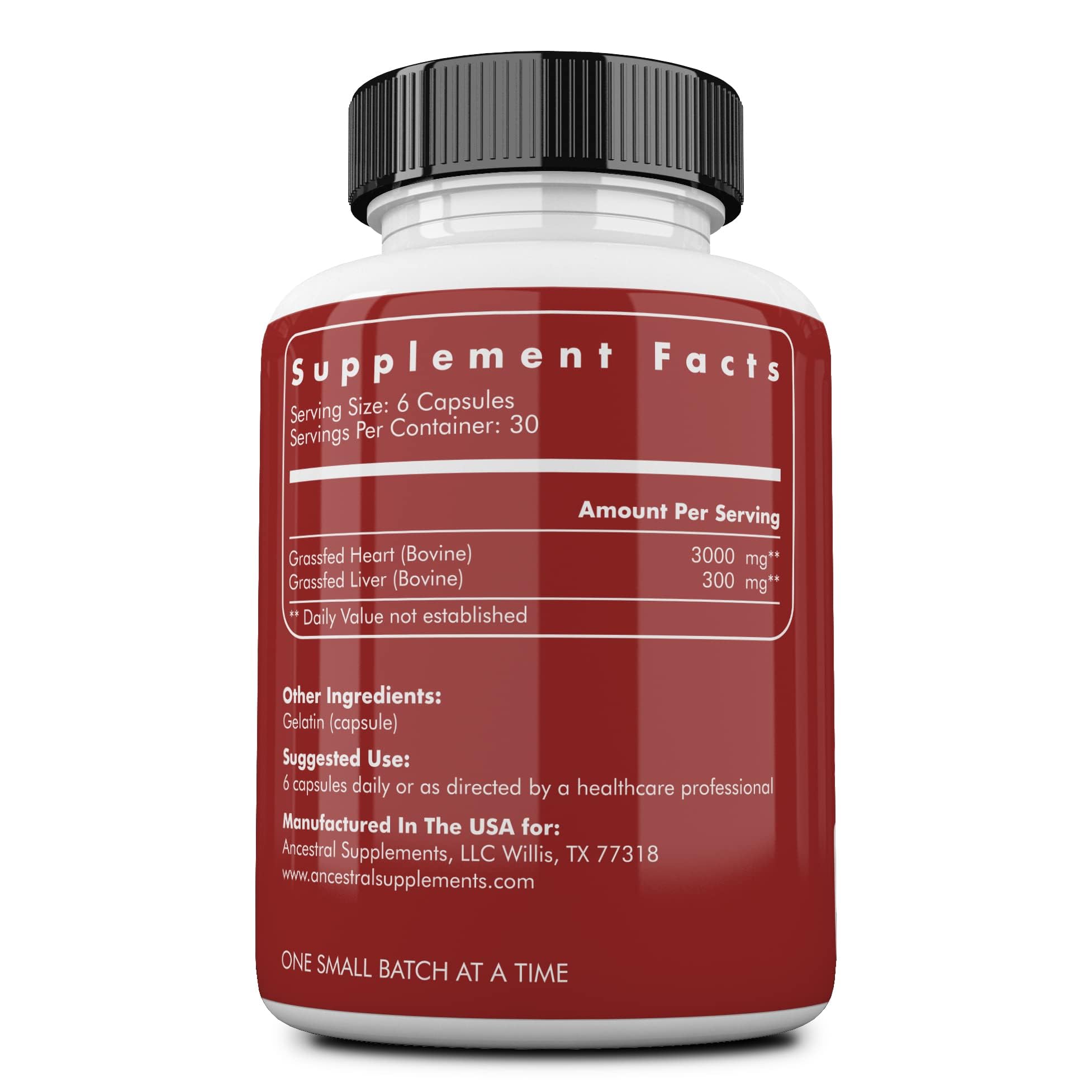 Ancestral Supplements detalle de cápsula y textura con alta biodisponibilidad