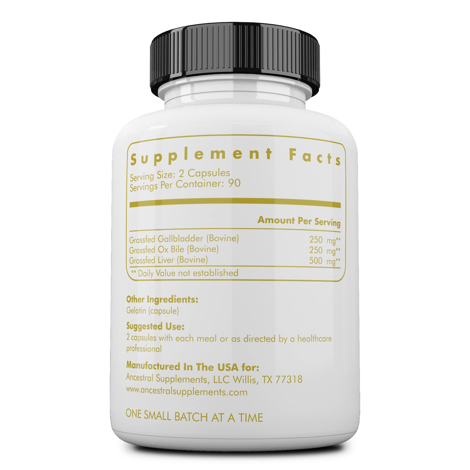 Ancestral Supplements detalle del polvo orgánico que demuestra pureza