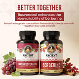 Ancient Bliss etiqueta con lista de ingredientes y ausencia de alérgenos