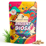 ANCIENT DIOSA frente del envase mostrando diseño y confianza