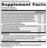 Ancient Nutrition cápsulas en mano para visualizar dosis y tamaño