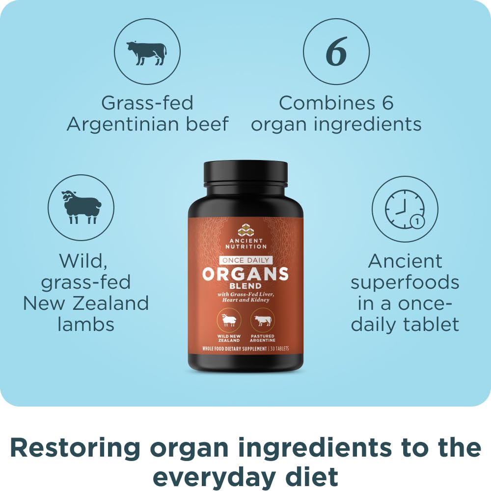 Ancient Nutrition cierre y etiqueta legible para verificar ingredientes