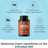 Ancient Nutrition cierre y etiqueta legible para verificar ingredientes