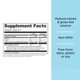 Ancient Nutrition textura del polvo de colágeno hidrolizado para fácil disolución
