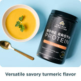 Ancient Nutrition comparación de tamaño del envase para escala
