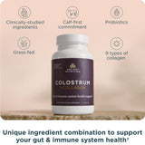 Ancient Nutrition detalle de etiqueta con ingredientes clave y confianza