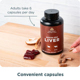 Ancient Nutrition etiqueta ampliada con ingredientes y origen para confianza