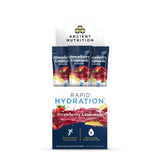 Ancient Nutrition envase frontal sabor fresa-limonada, claridad del etiquetado y beneficio práctico