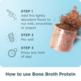 Ancient Nutrition producto en cocina listo para añadir a recetas diarias