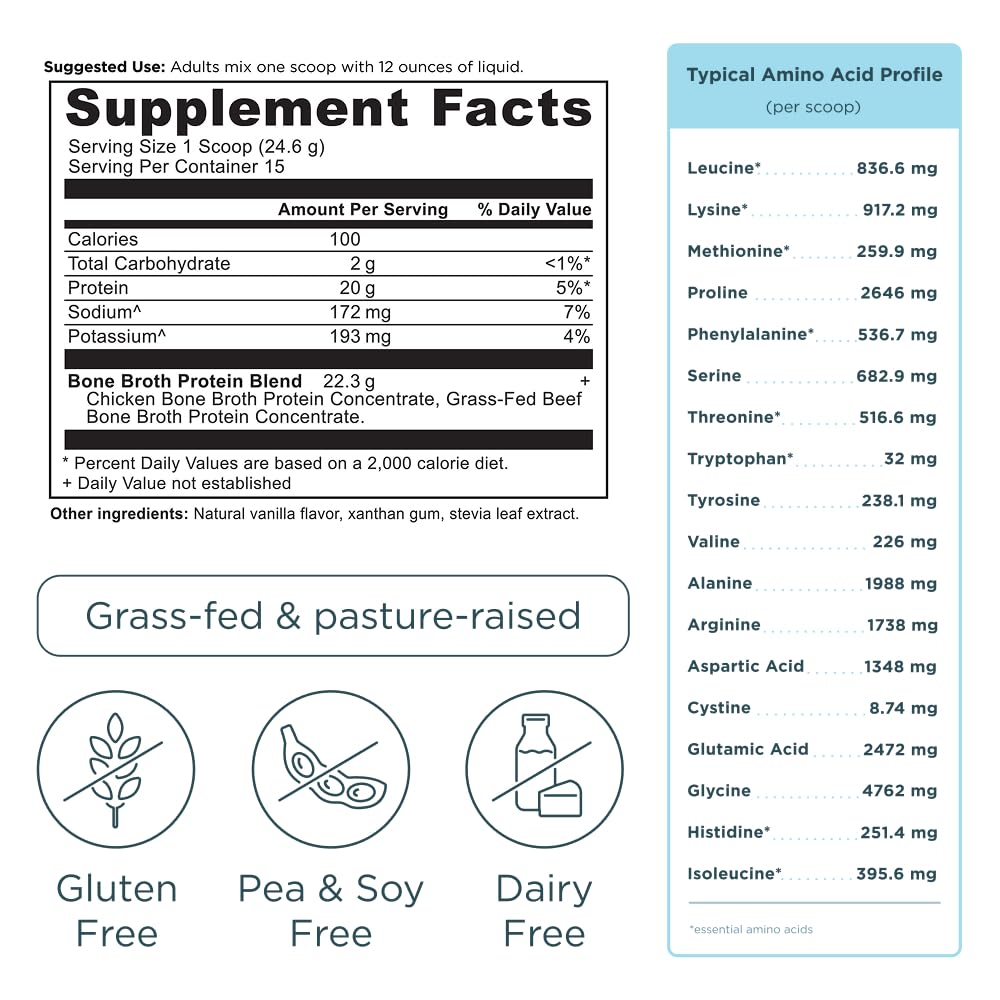 Ancient Nutrition batido en ambiente de estilo de vida saludable, soporte proteico diario