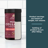 Ancient Nutrition etiqueta con lista de ingredientes y certificaciones claras
