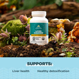 Ancient Nutrition etiqueta con ingredientes y certificación orgánica