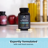 Ancient Nutrition etiqueta nutricional acercada con información clara de ingredientes