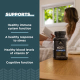 Ancient Nutrition etiqueta nutricional legible con lista de 21 vitaminas