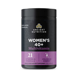Ancient Nutrition frasco frontal mostrando diseño y beneficios claros