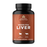 Ancient Nutrition frasco delantero mostrando etiqueta clara y beneficios visibles