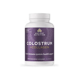 Ancient Nutrition frasco frontal mostrando el envase y beneficios visibles