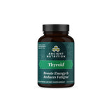 Ancient Nutrition frente del envase mostrando diseño y cantidad, transmite confianza