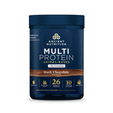 Ancient Nutrition envase frontal que muestra 26 g proteína y 5 g creatina