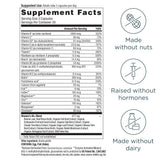 Ancient Nutrition primeros planos de ingredientes naturales del blend