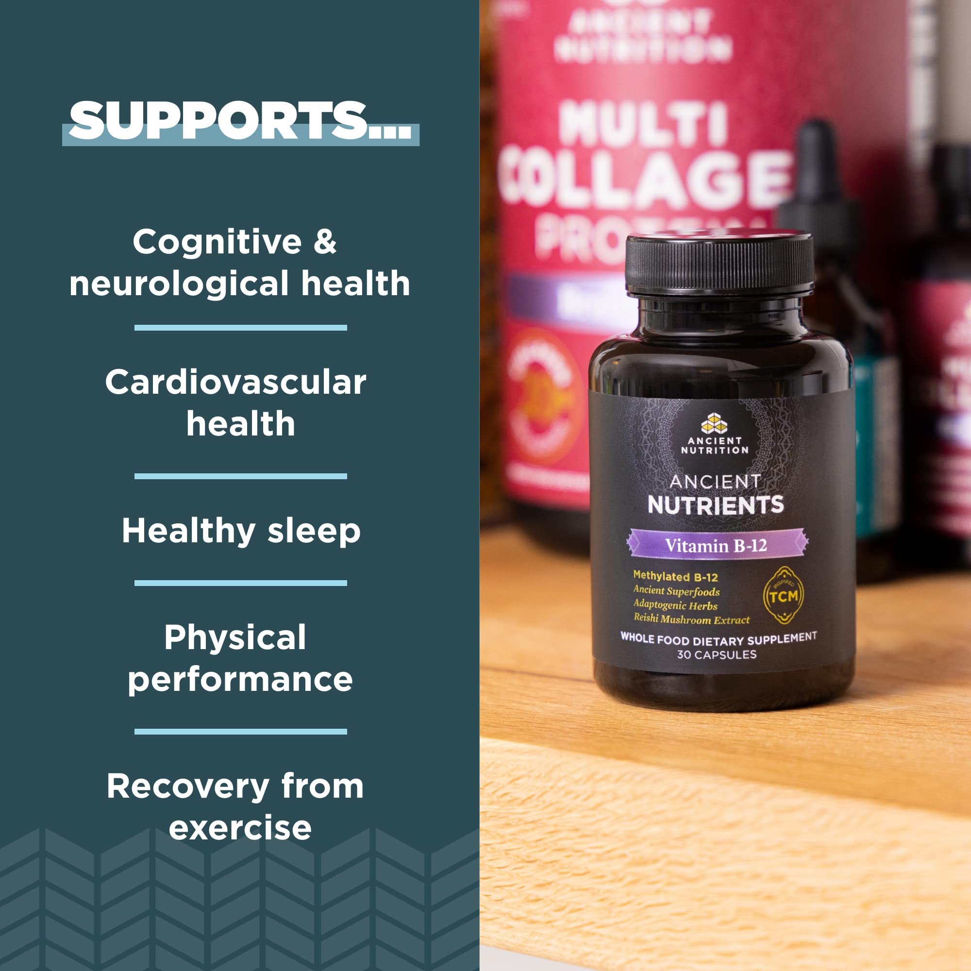 Ancient Nutrition mezcla TCM con Fo-Ti y Rehmannia para soporte nutricional
