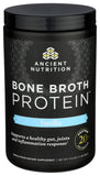 Batido cremoso preparado con Ancient Nutrition Vainilla como bebida proteica