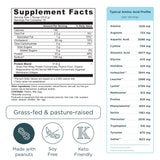 Ancient Nutrition textura del polvo para mezclar rápido y absorber mejor