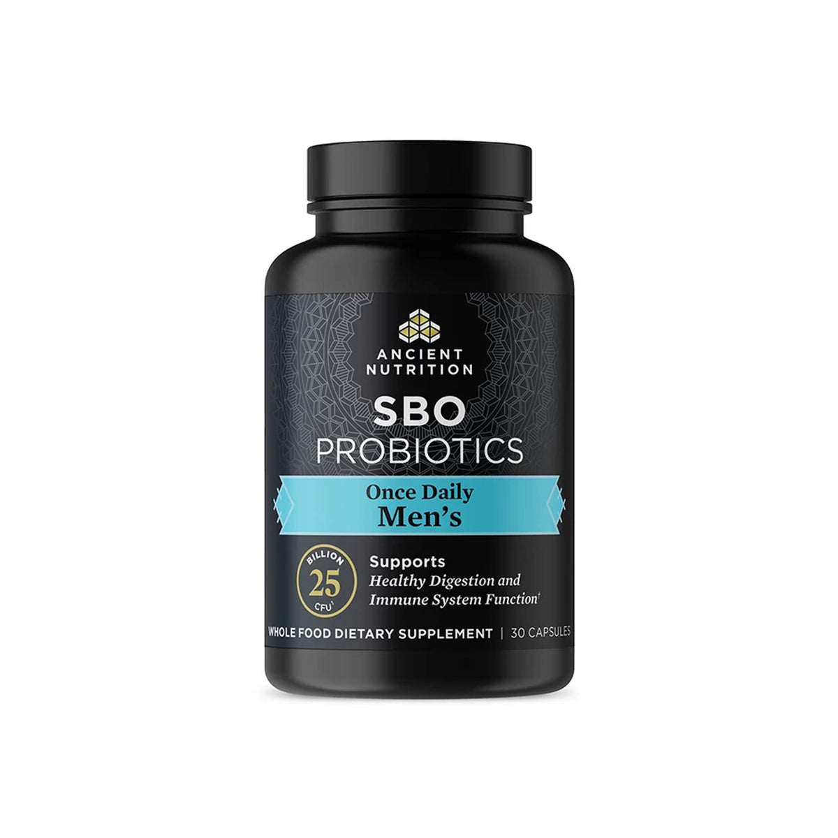 Ancient Nutrition envase frontal mostrando diseño y beneficio digestivo