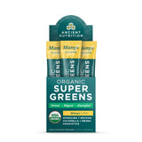 Ancient Nutrition empaque frontal mostrando ingredientes orgánicos y beneficios