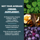 Ancient Nutrition frasco abierto con cápsulas listas para tomar y conveniencia