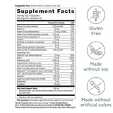 Ancient Nutrition primer plano de tabletas destacando textura y absorción mejorada