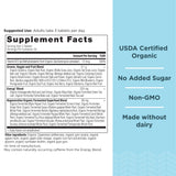 Ancient Nutrition primer plano de tabletas masticables destacando textura y disolución rápida