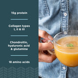 Ancient Nutrition taza con caldo listo para beber que reconforta y aporta proteína