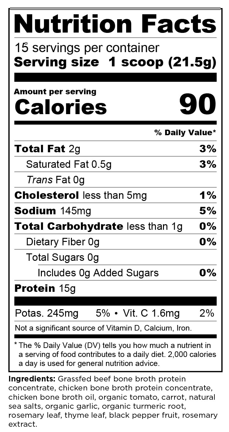 Ancient Nutrition textura del polvo fino ideal para mezclar rápidamente
