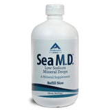 Anderson Sea M.D. frasco frontal mostrando concentración y tamaño