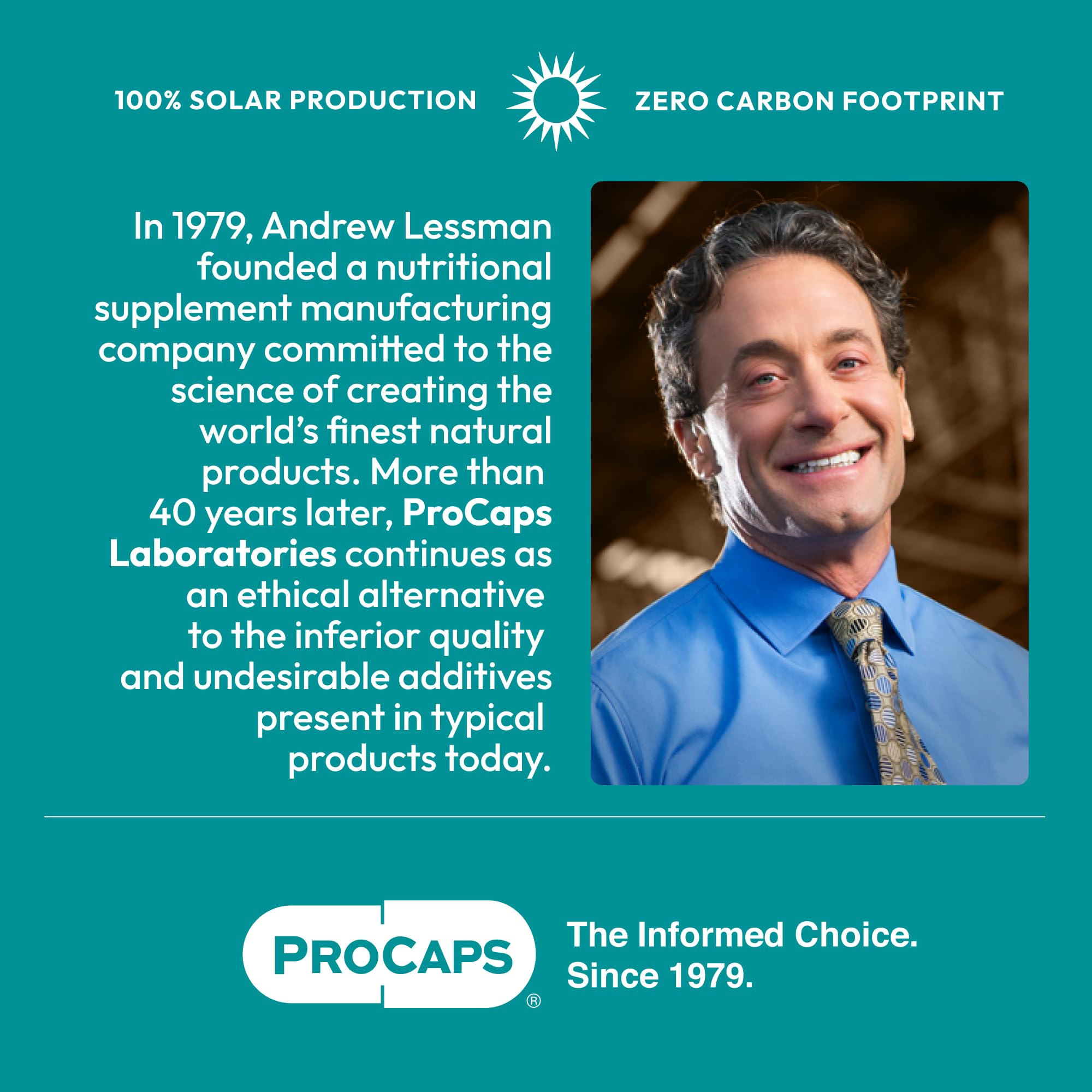 Andrew Lessman producto en mesa con alimentos representando uso diario