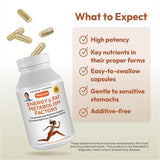 ANDREW LESSMAN etiqueta con lista de ingredientes activos y pureza