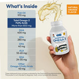 ANDREW LESSMAN detalle del aceite omega-3 para apreciar pureza visual