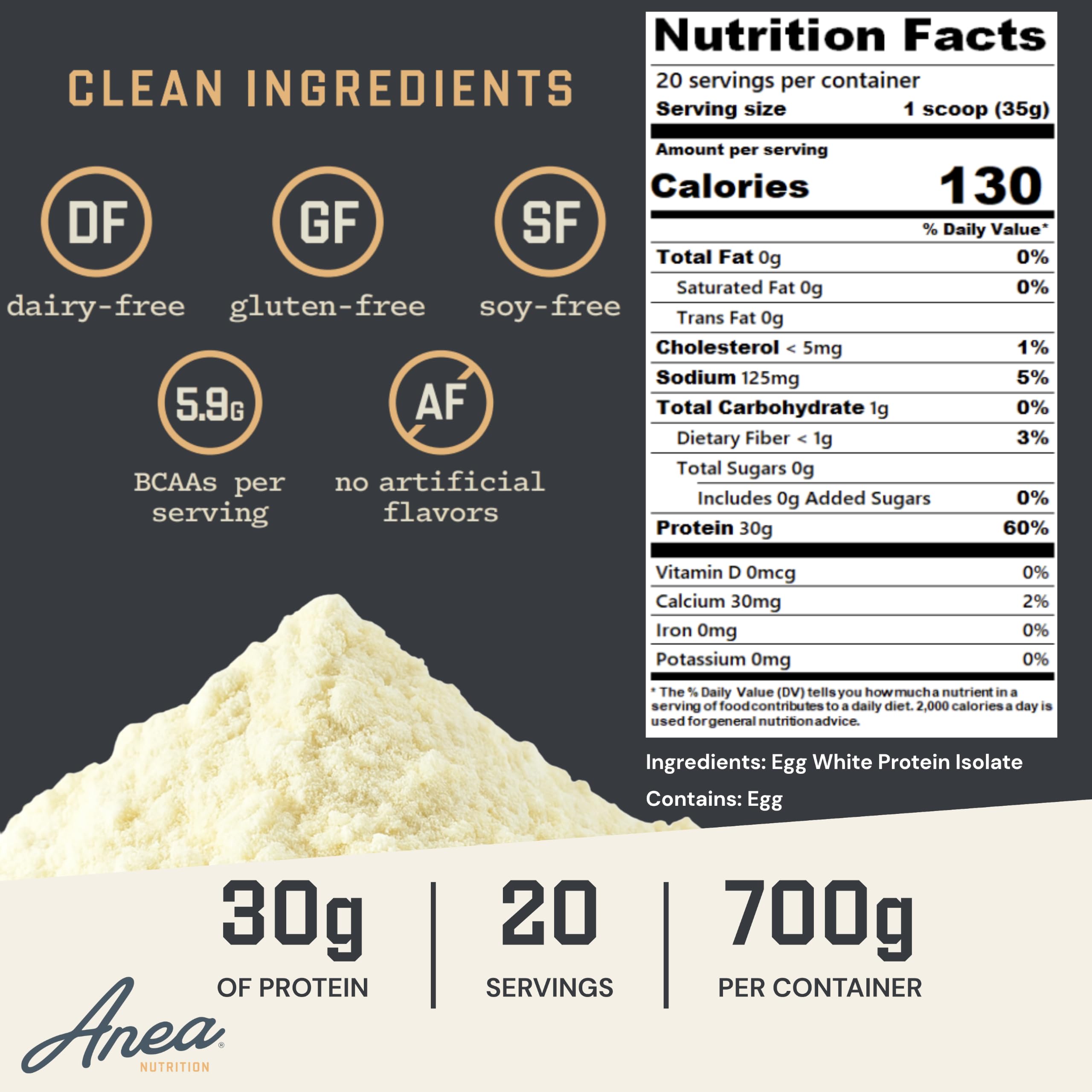 Anea Nutrition batido cremoso listo para beber energía y proteína limpia