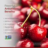 Anew Vita cerezas Montmorency de Michigan que resaltan origen agrícola