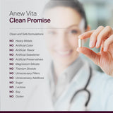 Persona activa representando circulación y bienestar con Anew Vita
